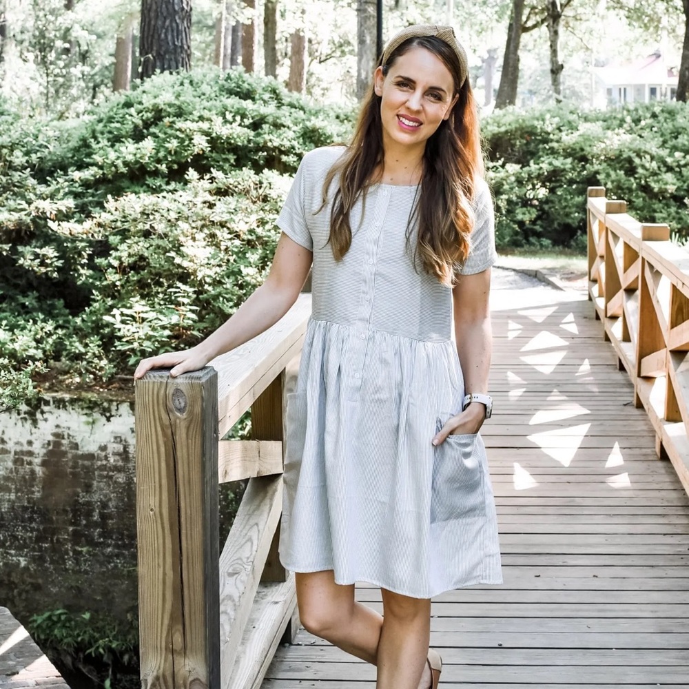 Evolverie brand new, fair trade baby doll dress